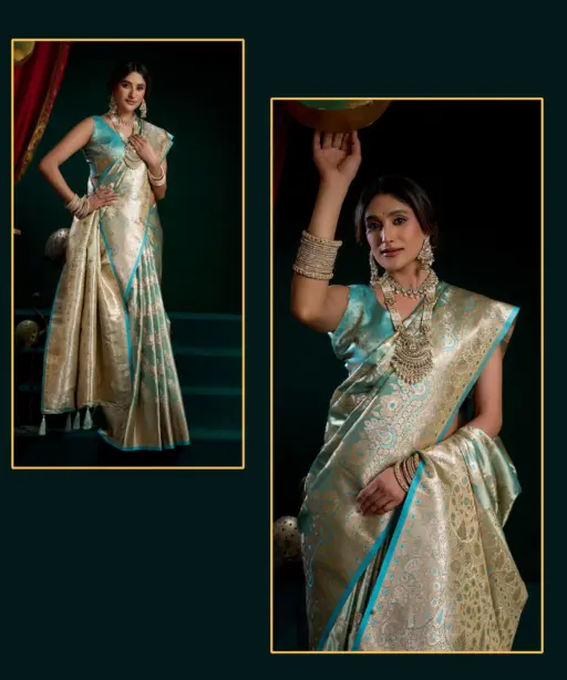 Gobuni Shreemati Satin Silk Fancy Pumpum Pallu Saree Collection