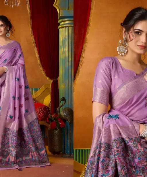 Gobuni Shruti Vol 2 Modal Katha Work with Mina Saree Collection
