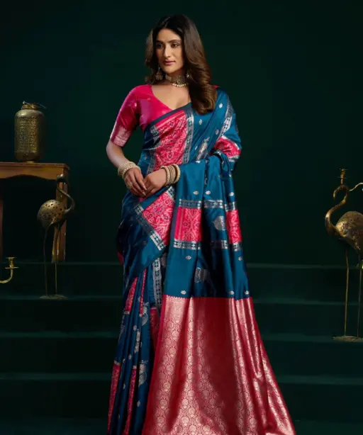 Gobuni Swara Silk Traditional Wear Saree Collection