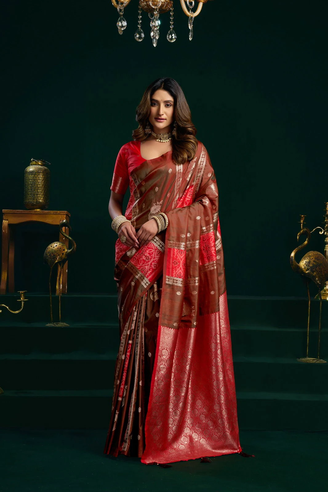 Gobuni Swara Silk Traditional Wear Saree Collection