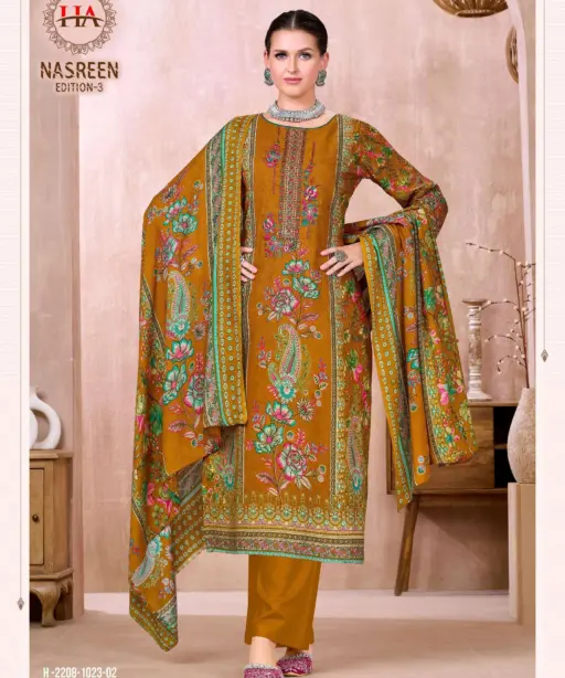 Harshit Fashion Hub Nasreen Edition 3