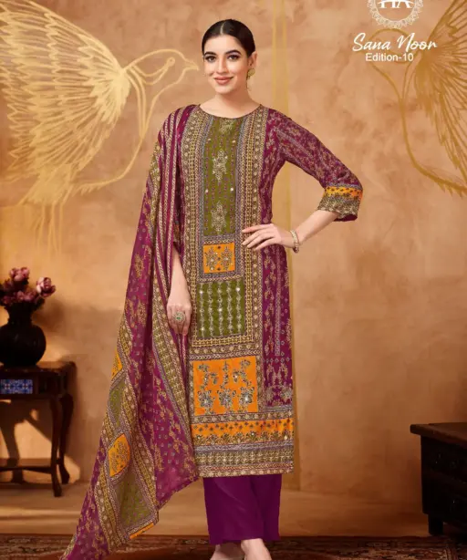Harshit Fashion Hub Sana Noor Edition 10