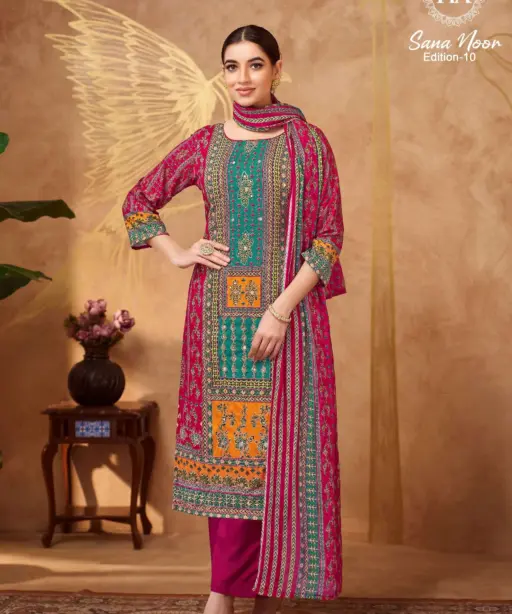Harshit Fashion Hub Sana Noor Edition 10