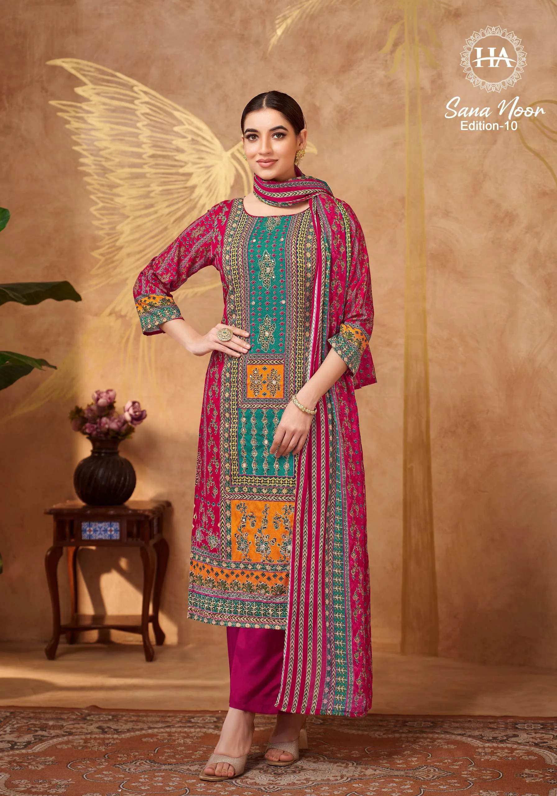 Harshit Fashion Hub Sana Noor Edition 10