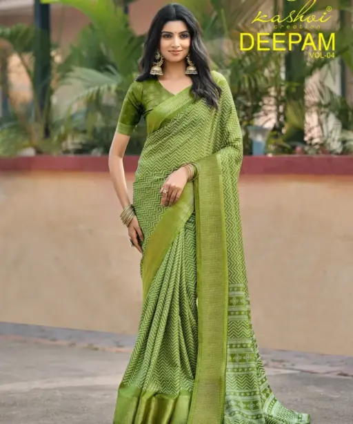 Kashvi Deepam Vol 4 Dola Silk Fancy Saree Collection