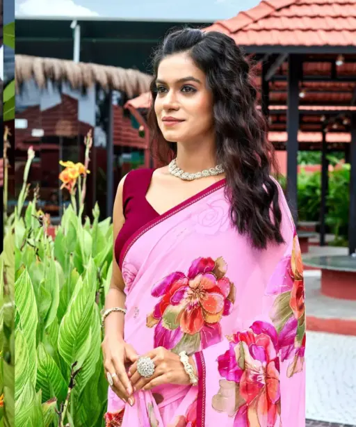 Kashvi Yuvan Vol 13 Georgette Casual Wear Saree Collection