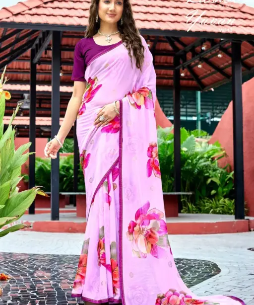 Kashvi Yuvan Vol 13 Georgette Casual Wear Saree Collection