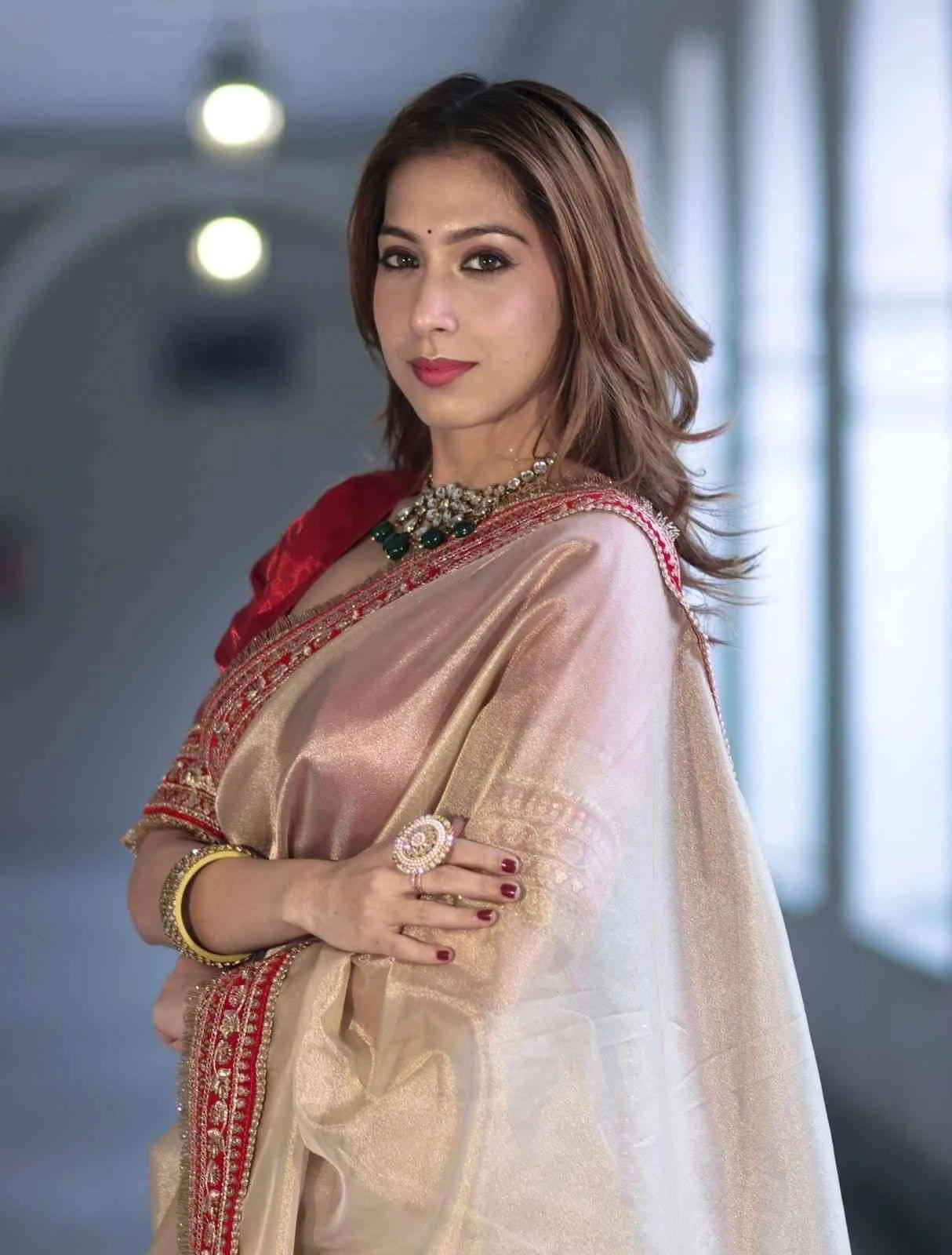 Kc 2083 Soft Twil Net Sequance Designer Saree