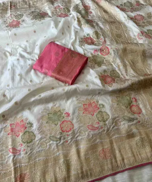 Kc 209 Soft Flowing Pure Dola Silk Saree Collection