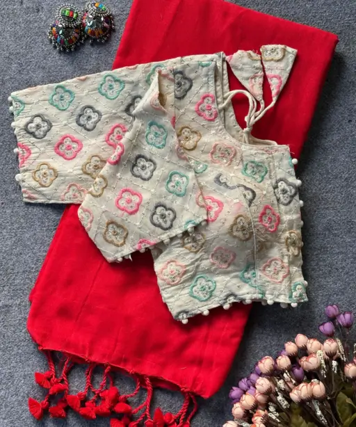 Khadi Vol 7 Cotton Casual Wear Saree with Work Blouse Collection