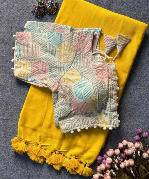 Khadi Vol 7 Cotton Casual Wear Saree with Work Blouse Collection