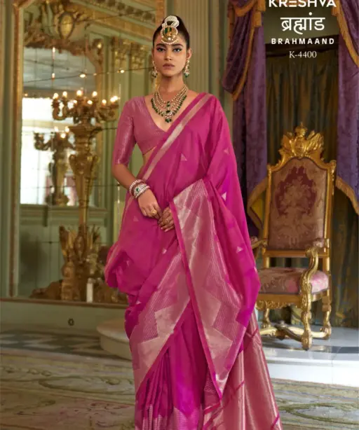 Kreshva Brahmaand Silk Festival Wear Saree Collection