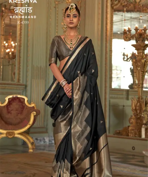 Kreshva Brahmaand Silk Festival Wear Saree Collection