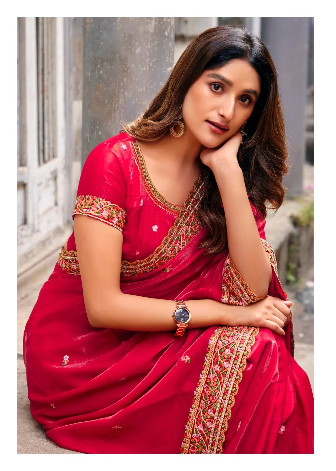 Lt Aurika Vol 12 Silk with Embroidery Work Party Wear Saree Collection