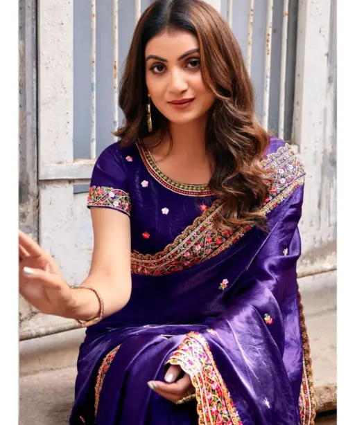 Lt Aurika Vol 12 Silk with Embroidery Work Party Wear Saree Collection