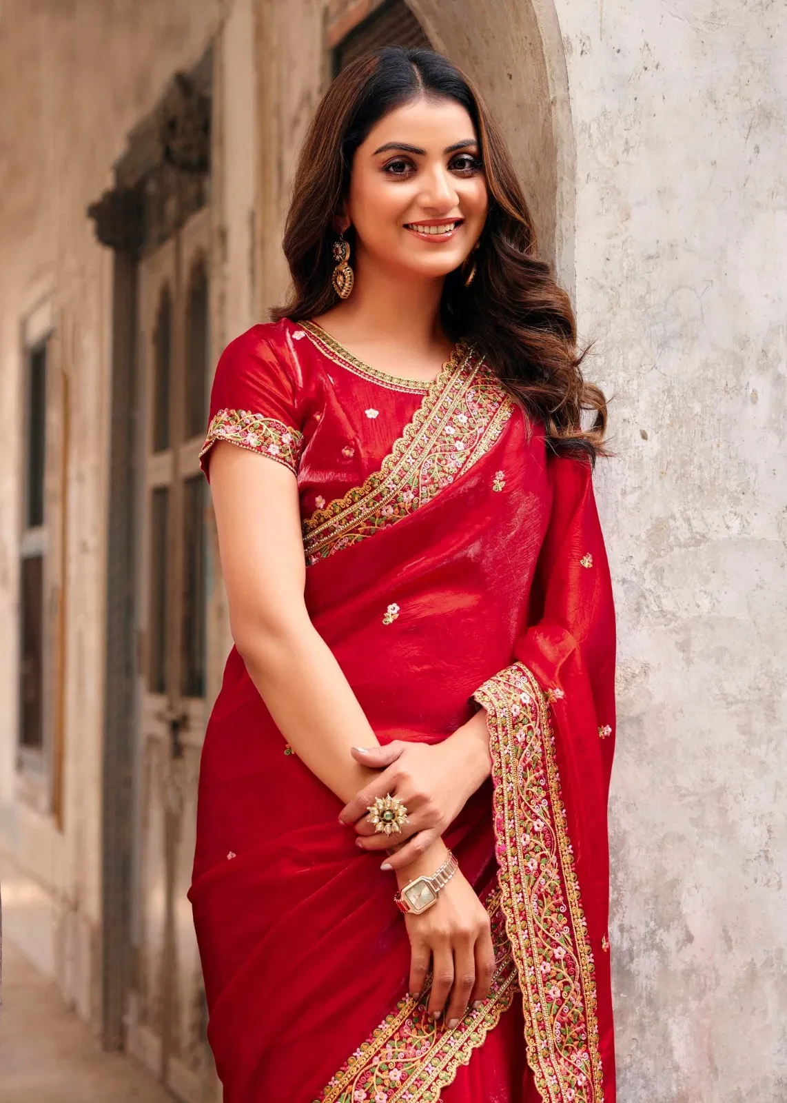 Lt Aurika Vol 12 Silk with Embroidery Work Party Wear Saree Collection