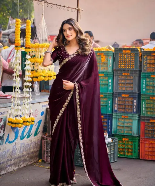 Lt Aurika Vol 5 Malai Silk with Embroidery Work Saree Collection