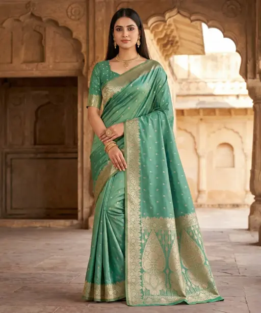 Mb 1131 Banarasi Silk Zari Weaving Saree Collection