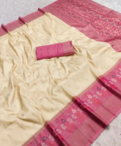 Mb 6140 Pochampalli Silk Blend Ikkat Saree Collection