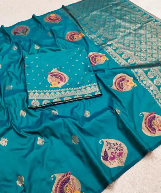 Mb 6315 Premium Banarasi Silk Zari Saree Collection