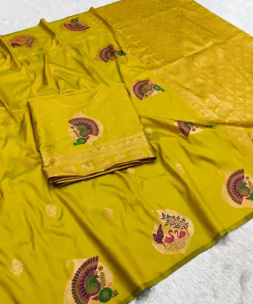 Mb 6315 Premium Banarasi Silk Zari Saree Collection