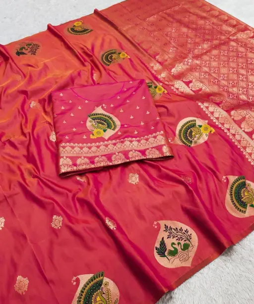 Mb 6315 Premium Banarasi Silk Zari Saree Collection