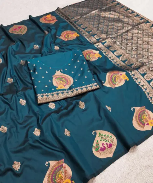 Mb 6315 Premium Banarasi Silk Zari Saree Collection