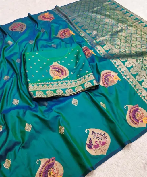 Mb 6315 Premium Banarasi Silk Zari Saree Collection