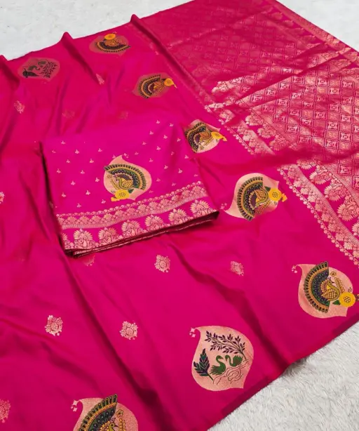 Mb 6315 Premium Banarasi Silk Zari Saree Collection