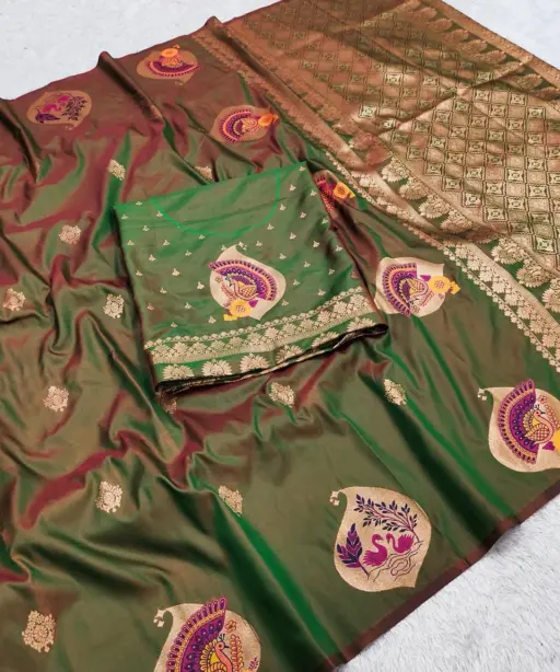 Mb 6315 Premium Banarasi Silk Zari Saree Collection