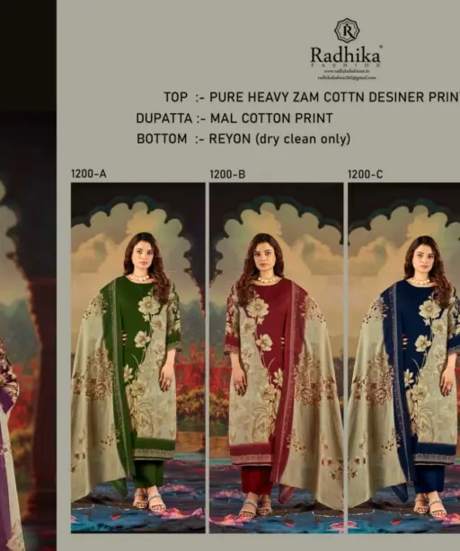 Radhika Fashion Kayka D No 1200