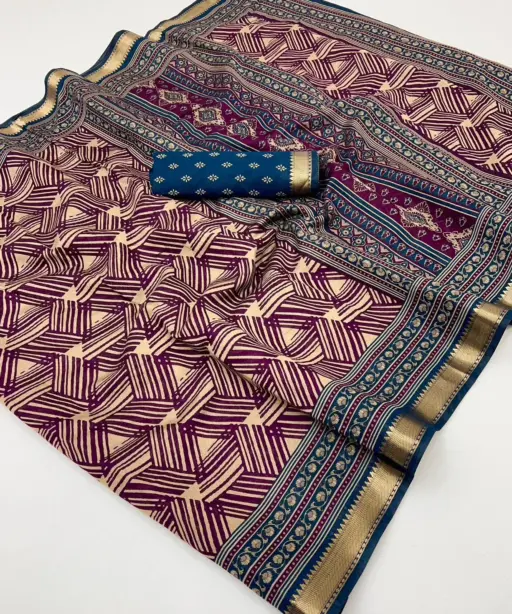 Rajyog Mul Cotton 313001 to 04 Unique Printed Saree Collection