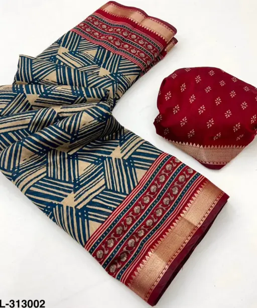 Rajyog Mul Cotton 313001 to 04 Unique Printed Saree Collection