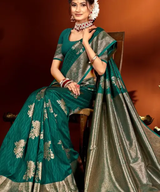 Saroj Arundhati Silk Vol 5 Rich Pallu Festival Wear Stylish Saree