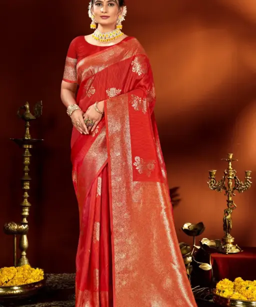 Saroj Arundhati Silk Vol 5 Rich Pallu Festival Wear Stylish Saree