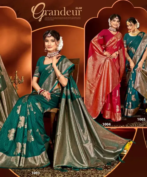 Saroj Arundhati Silk Vol 5 Rich Pallu Festival Wear Stylish Saree