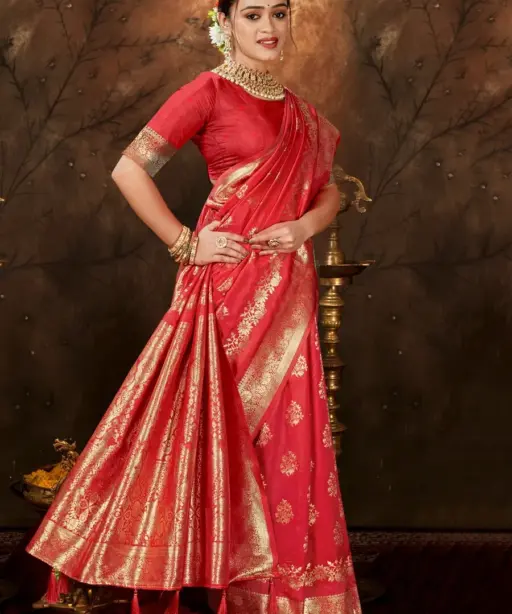 Saroj Arundhati Silk Vol 6 Rich Pallu Festival Wear Stylish Saree