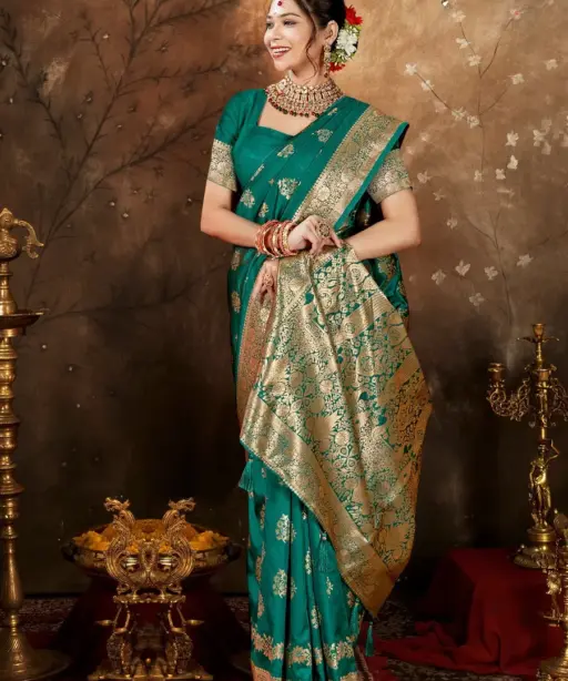 Saroj Arundhati Silk Vol 6 Rich Pallu Festival Wear Stylish Saree