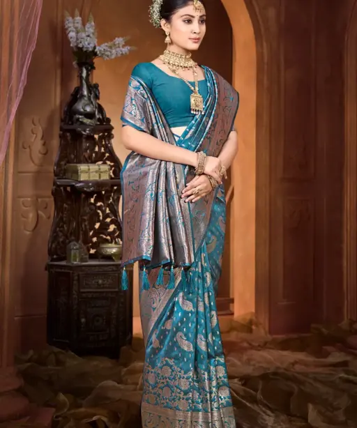 Saroj Matka Silk Vol 2 Rich Pallu Silk Festival Saree Collection