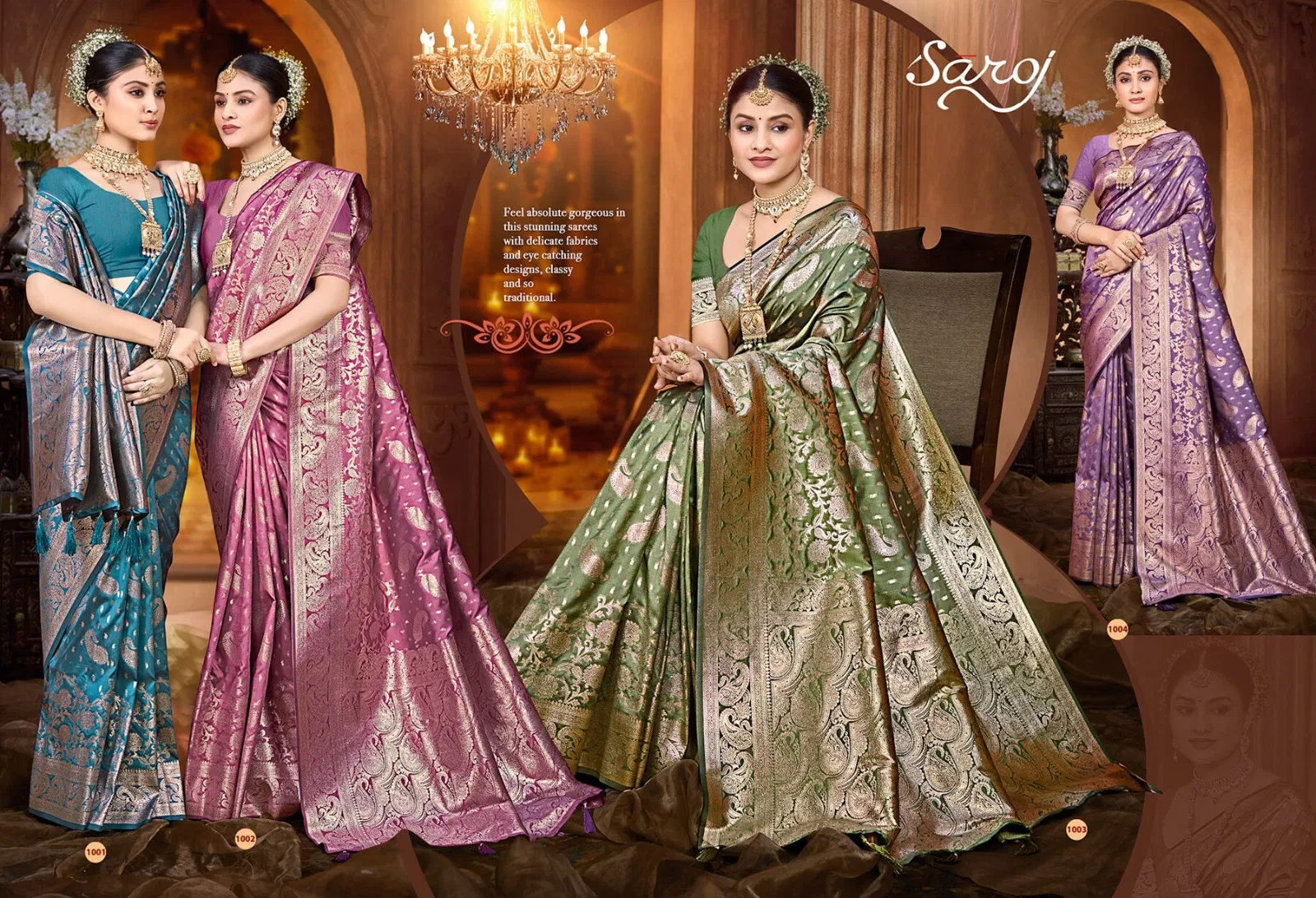 Saroj Matka Silk Vol 2 Rich Pallu Silk Festival Saree Collection