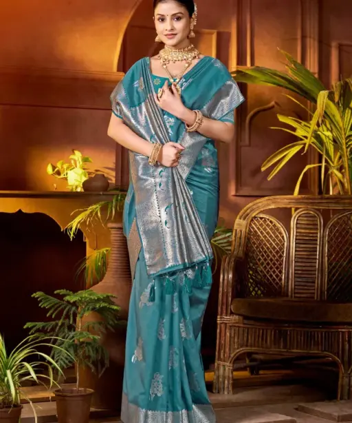 Saroj Matka Silk Vol 6 Zari Weaving Silk Saree Collection