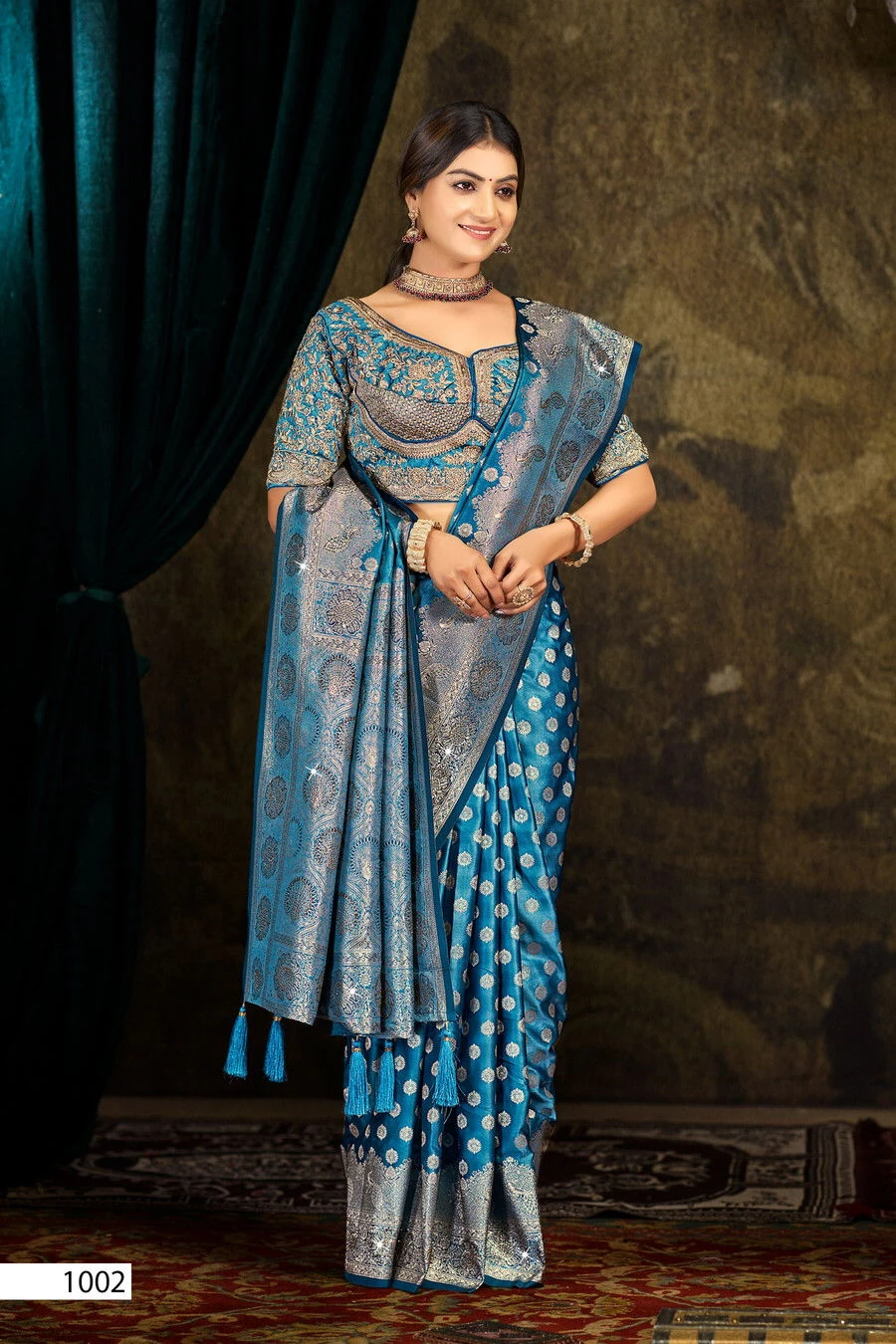 Saroj Noor Satin Saroski Vol 1 Rich Pallu Silk Saree Collection