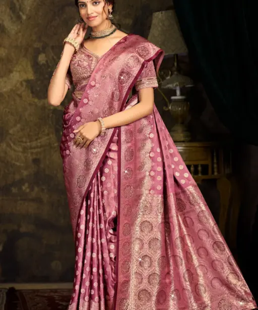 Saroj Noor Satin Saroski Vol 1 Rich Pallu Silk Saree Collection