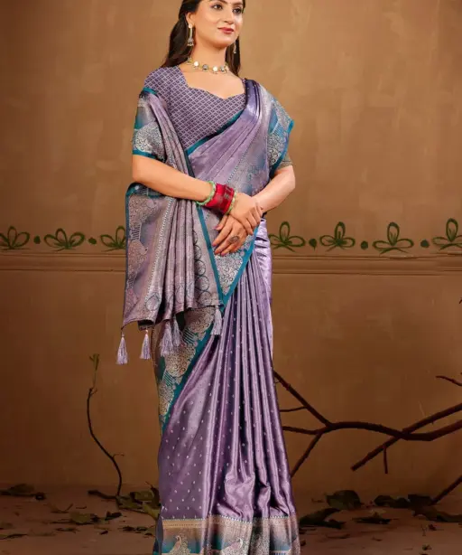 Saroj Vedika Satin Vol 2 Satin Silk Wedding Wear Saree Collection