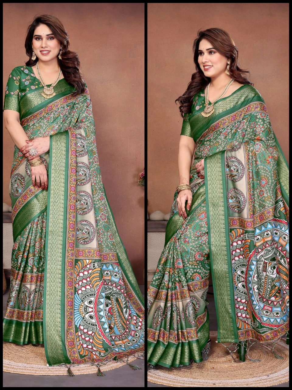 Shc Axita Vol 1 Premium Cotton Silk Kalamkari Printed Saree Collection