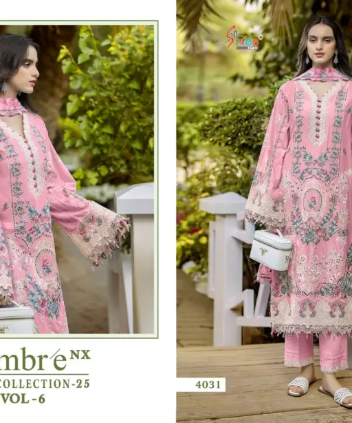 Shree Fab Ombre Lawn Collection 25 Vol 6 Nx