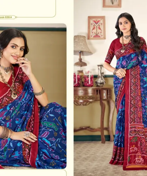 Vipul Antique Royal Vol 27 Silk Printed Traditional Wear Saree Collection