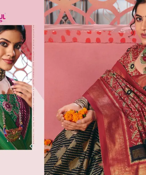 Vipul Polachi Silk Vol 3 Dola Silk Traditional Wear Saree Collection