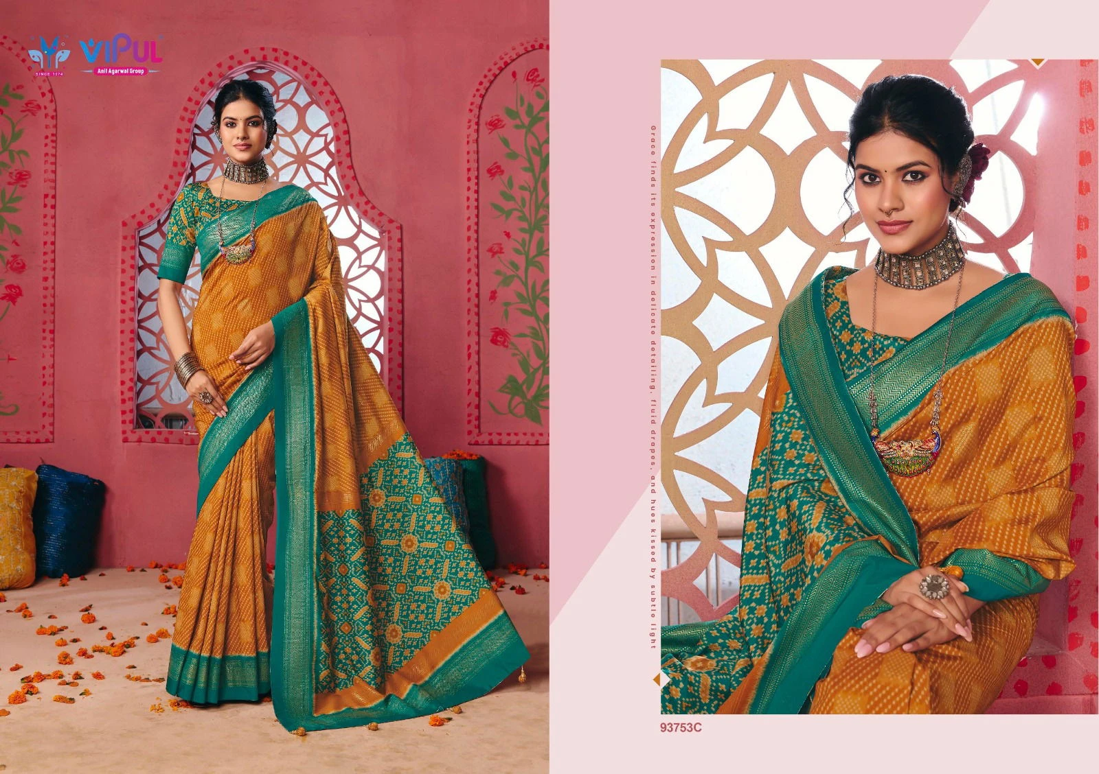 Vipul Polachi Silk Vol 3 Dola Silk Traditional Wear Saree Collection
