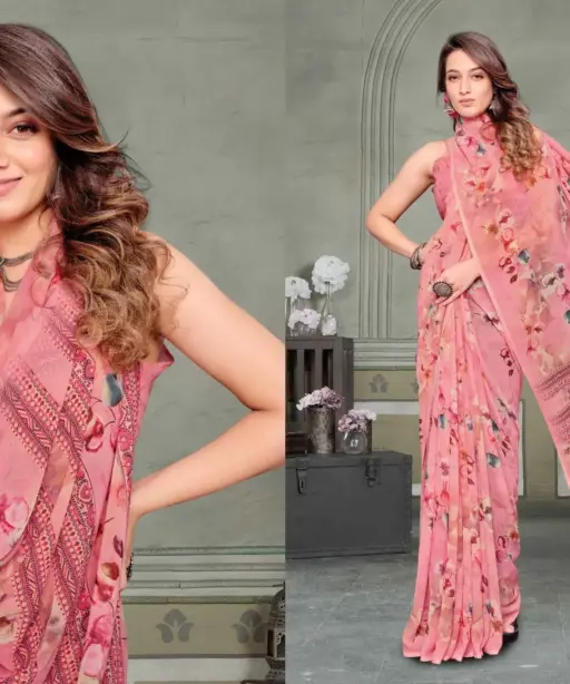 Vipul Riddhi Vol 10 Georgette Casual Wear Saree Collection